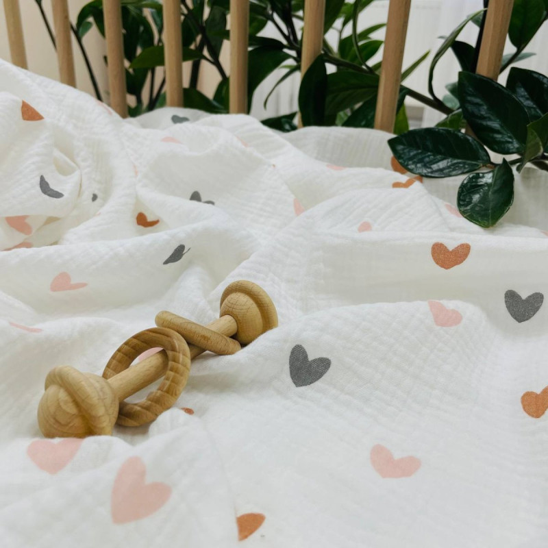 Пелюшка Msonya унісекс з малюнком пудра 12423818