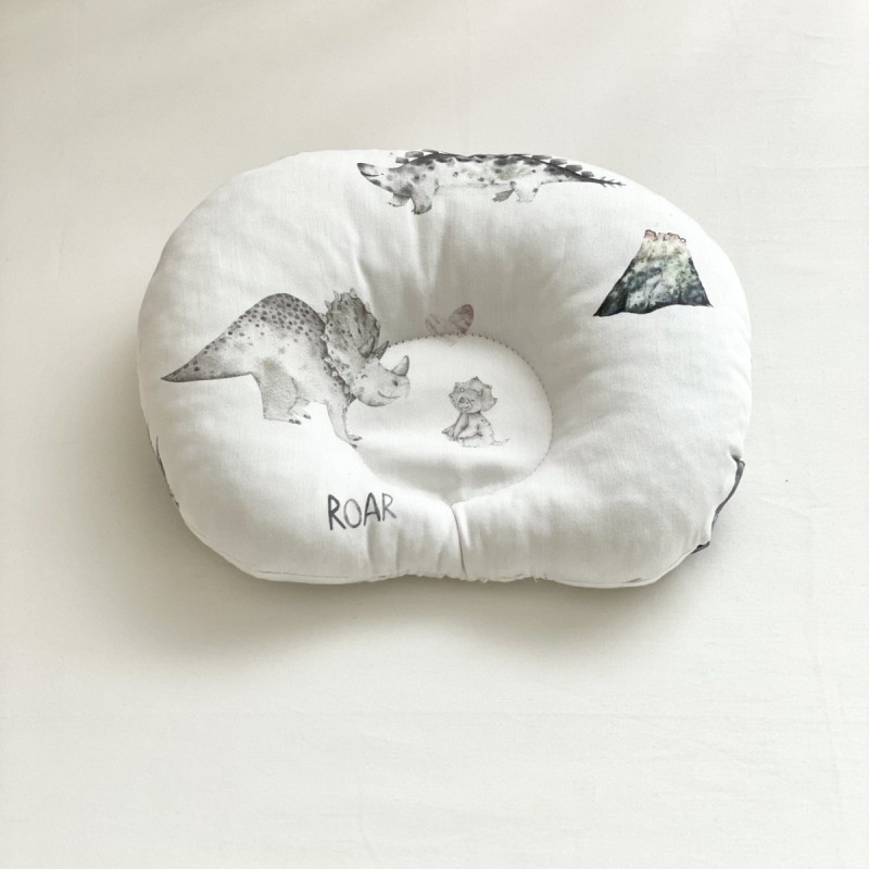 Подушка Msonya Подушечка анатомічна Діно синій