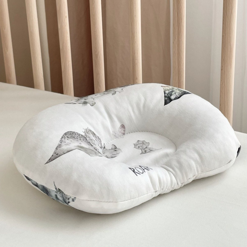 Подушка Msonya Подушечка анатомічна Діно синій