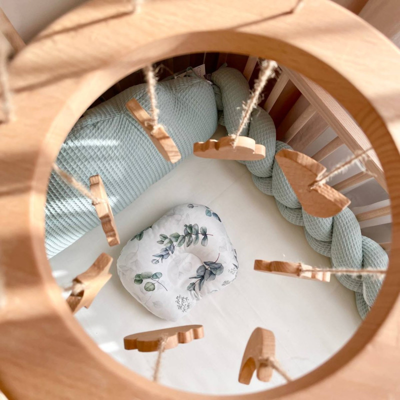 Подушка Msonya Подушечка анатомічна Евкаліпт м'ята