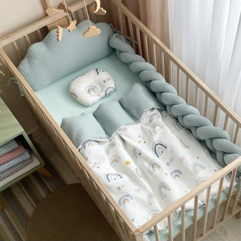 Подушка Msonya Подушечка анатомічна Веселки м'ята