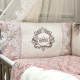 Постільна білизна Msonya комплект Elegance, 7 одиниць запорошена троянда