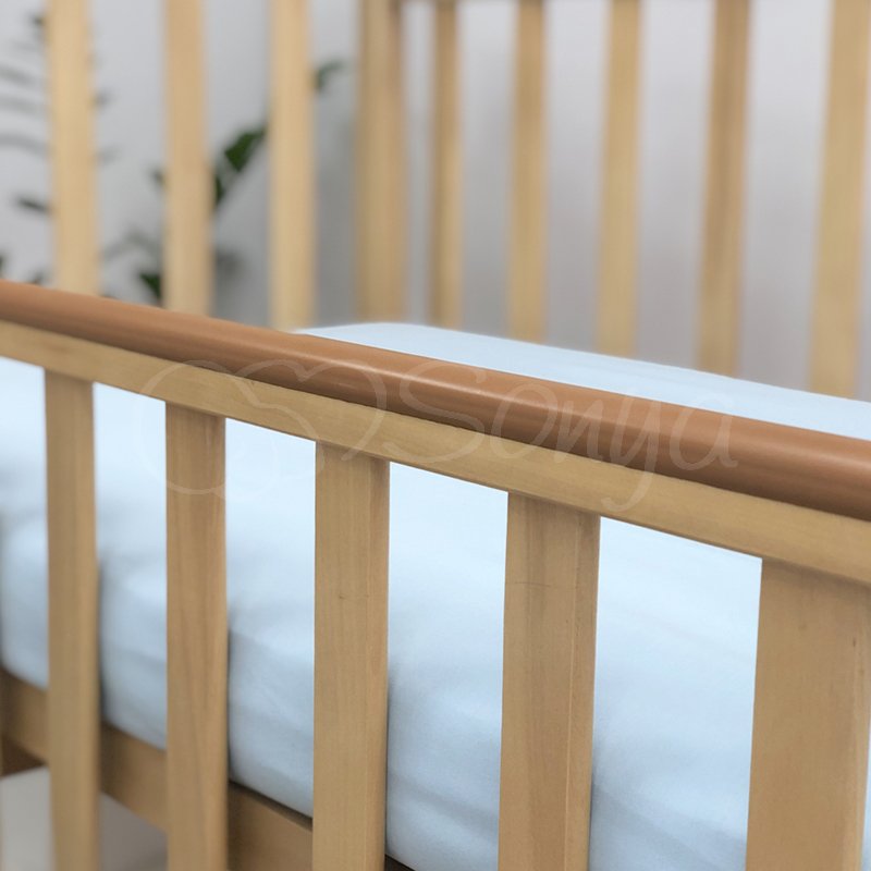 Постільна білизна Msonya Простирадло дитяче 60х120 см блакитна