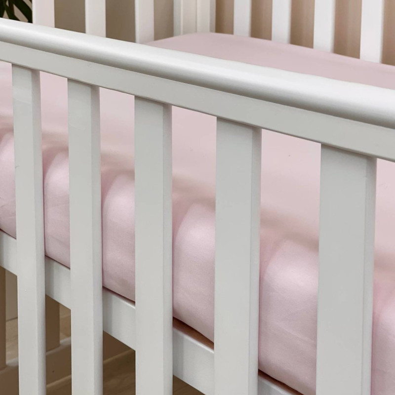 Постільна білизна Msonya Простирадло дитяче рожеве н/р