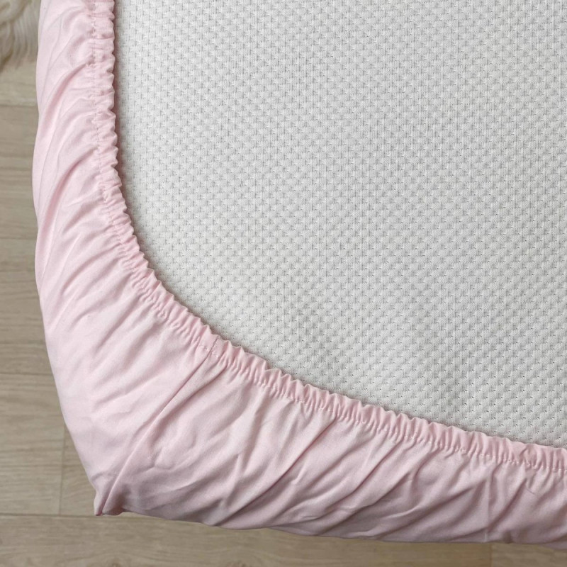 Постільна білизна Msonya Простирадло дитяче рожеве н/р