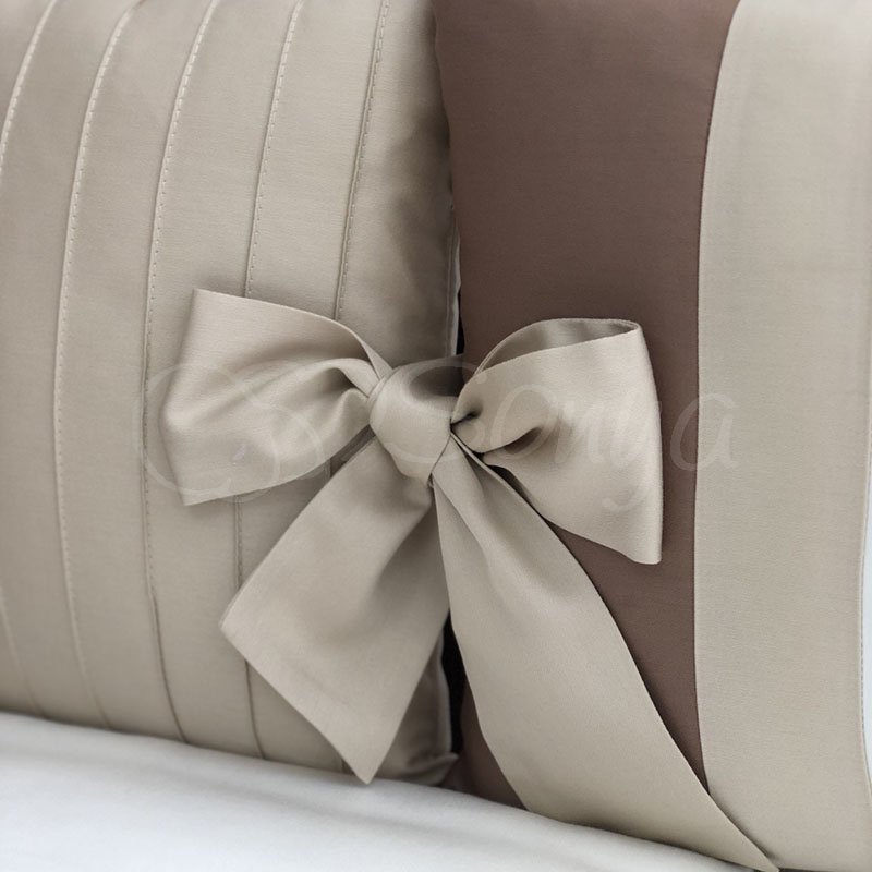 Постільна білизна Msonya комплект Royal, 7 одиниць шоколад