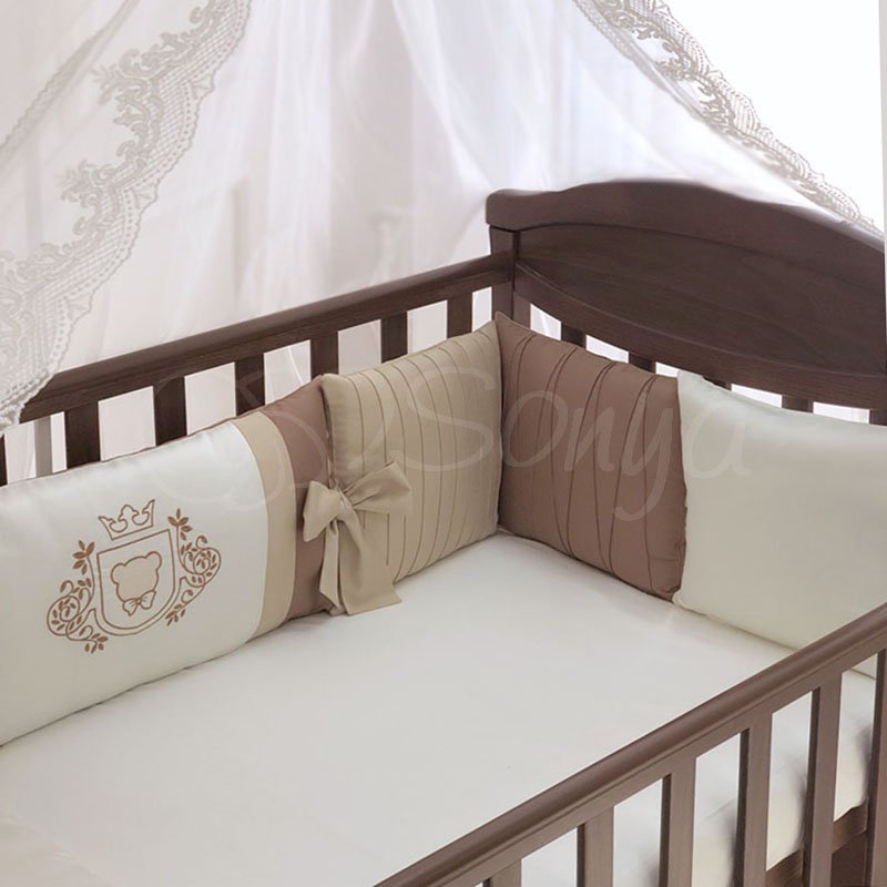 Постільна білизна Msonya комплект Royal, 7 одиниць шоколад