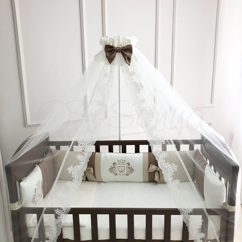 Постільна білизна Msonya комплект Royal, 7 одиниць шоколад