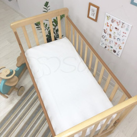 Постільна білизна Msonya Простирадло дитяче 60х120 см біла