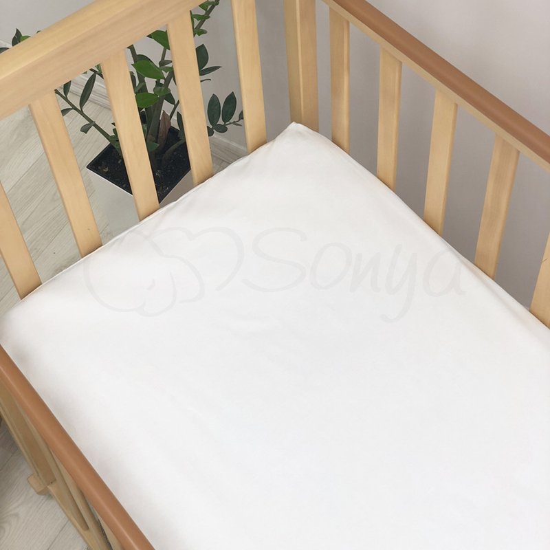 Постільна білизна Msonya Простирадло дитяче 60х120 см біла