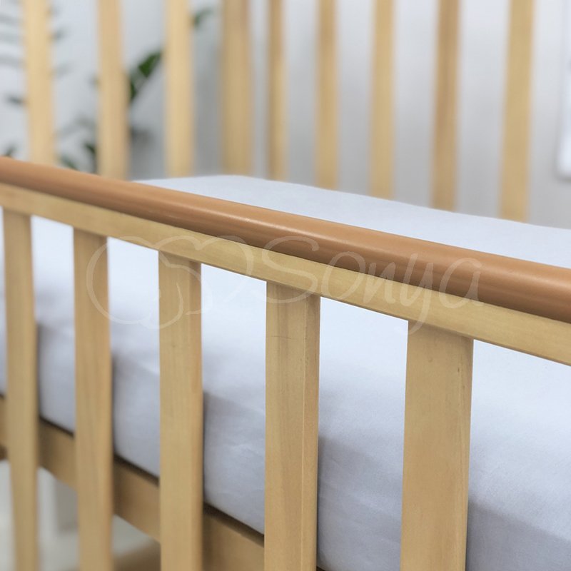 Постільна білизна Msonya Простирадло дитяче 60х120 см сіра