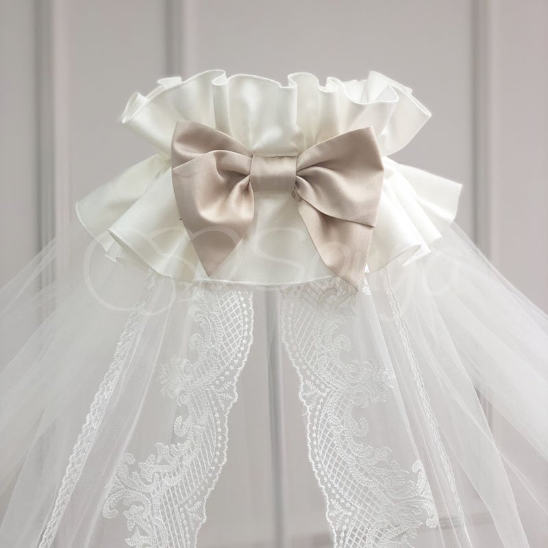 Постільна білизна Msonya комплект Royal, 7 одиниць крем