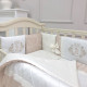 Постільна білизна Msonya комплект Royal, 7 одиниць крем