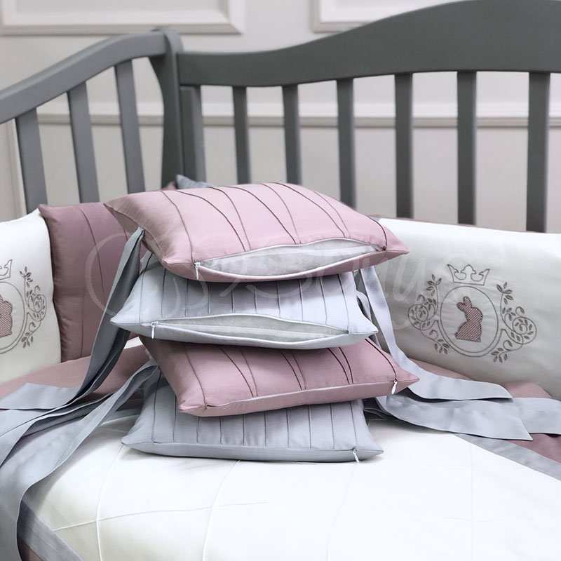 Постільна білизна Msonya комплект Royal, 7 одиниць пудра