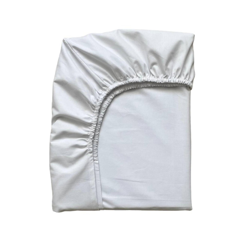 Постільна білизна Msonya Простирадло дитяче біле н/р