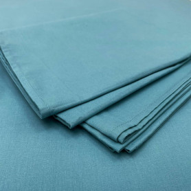 Постільна білизна Msonya Простирадло однотонне аквамарин