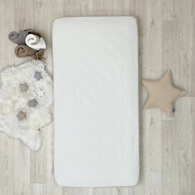 Постільна білизна Msonya Простирадло унісекс з малюнком білий 163215