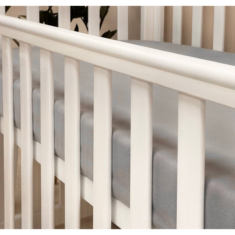 Постільна білизна Msonya Простирадло фланель Сіре