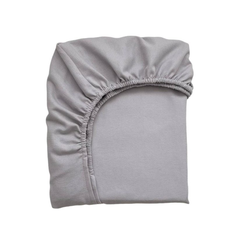 Постільна білизна Msonya Простирадло фланель Сіре