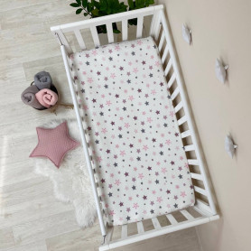 Постільна білизна Msonya Простирадло дівчина з малюнком пудра 1700227