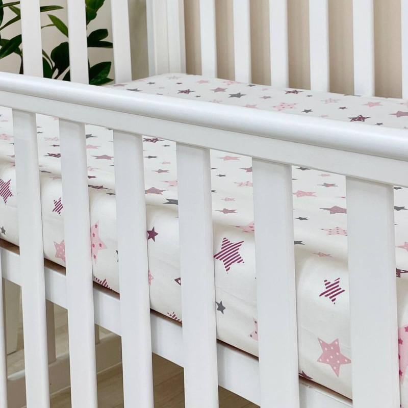 Постільна білизна Msonya Простирадло дівчина з малюнком пудра 1700227