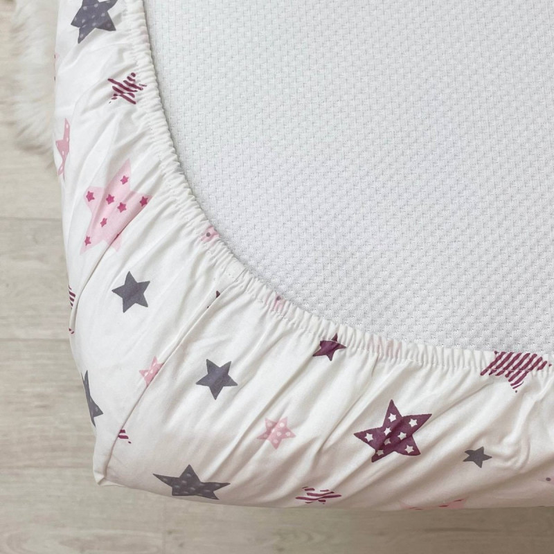 Постільна білизна Msonya Простирадло дівчина з малюнком пудра 1700227