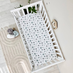 Постільна білизна Msonya Простирадло з малюнком мята 1700229