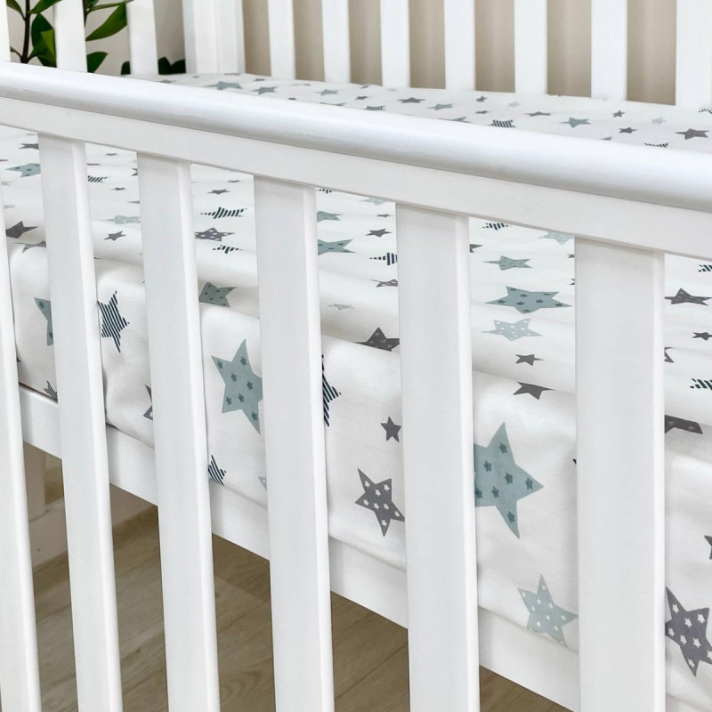 Постільна білизна Msonya Простирадло з малюнком мята 1700229