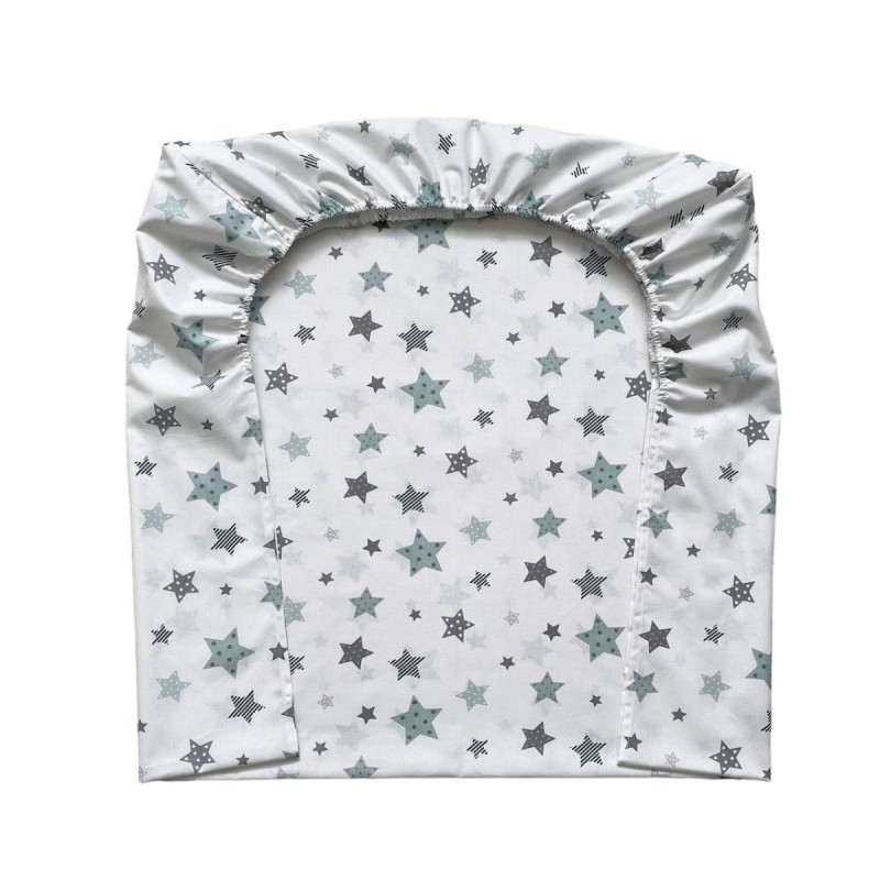 Постільна білизна Msonya Простирадло з малюнком мята 1700229