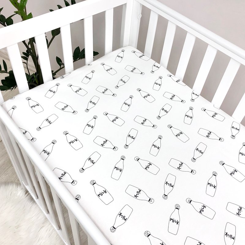 Постільна білизна Msonya Простирадло дитяче Молоко н/р