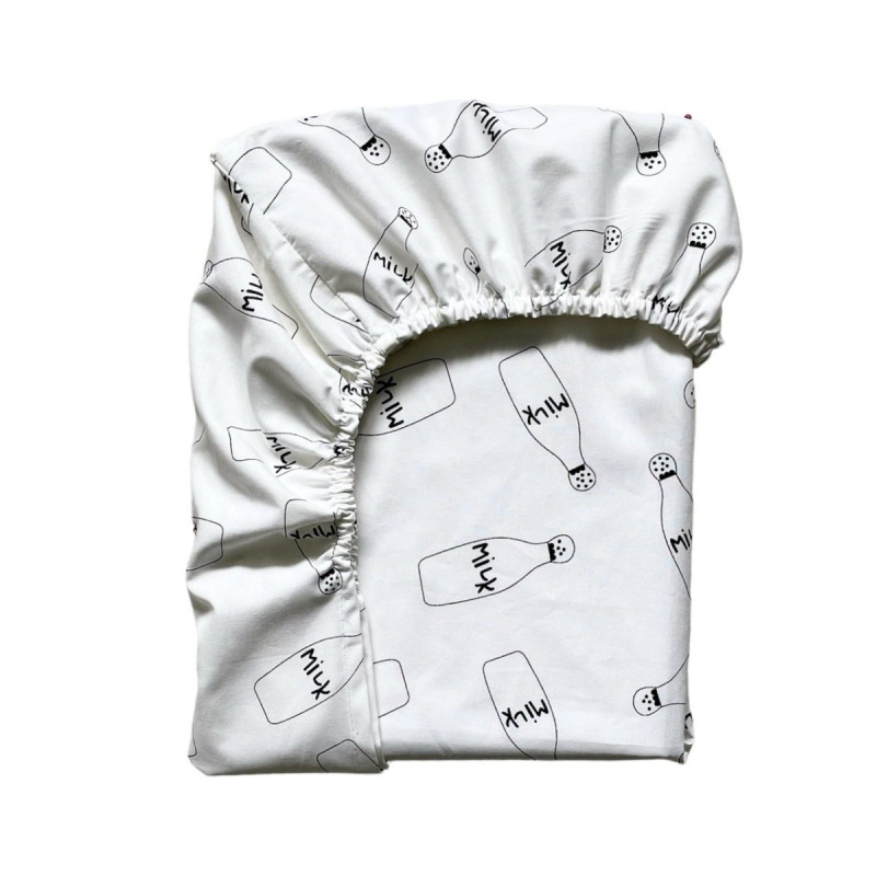 Постільна білизна Msonya Простирадло дитяче Молоко н/р