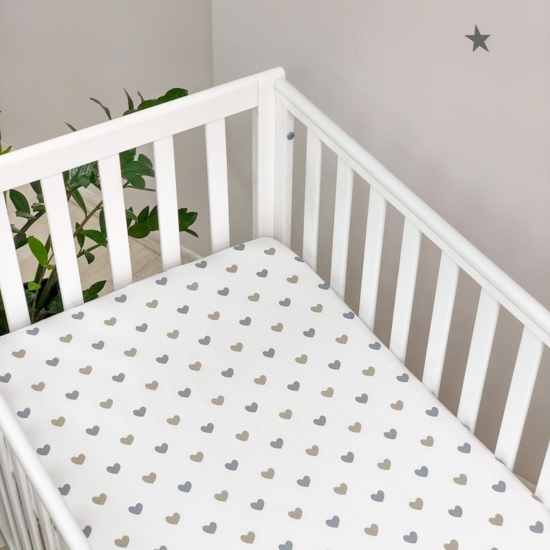 Постільна білизна Msonya Простирадло унісекс з малюнком бежевий 1700357