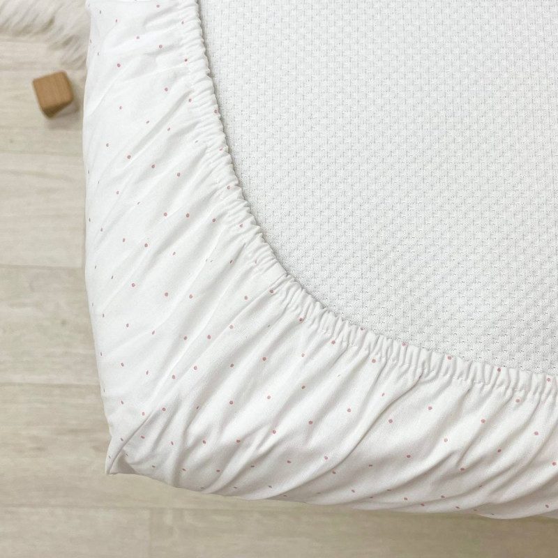 Постільна білизна Msonya Простирадло з малюнком пудра 1700491