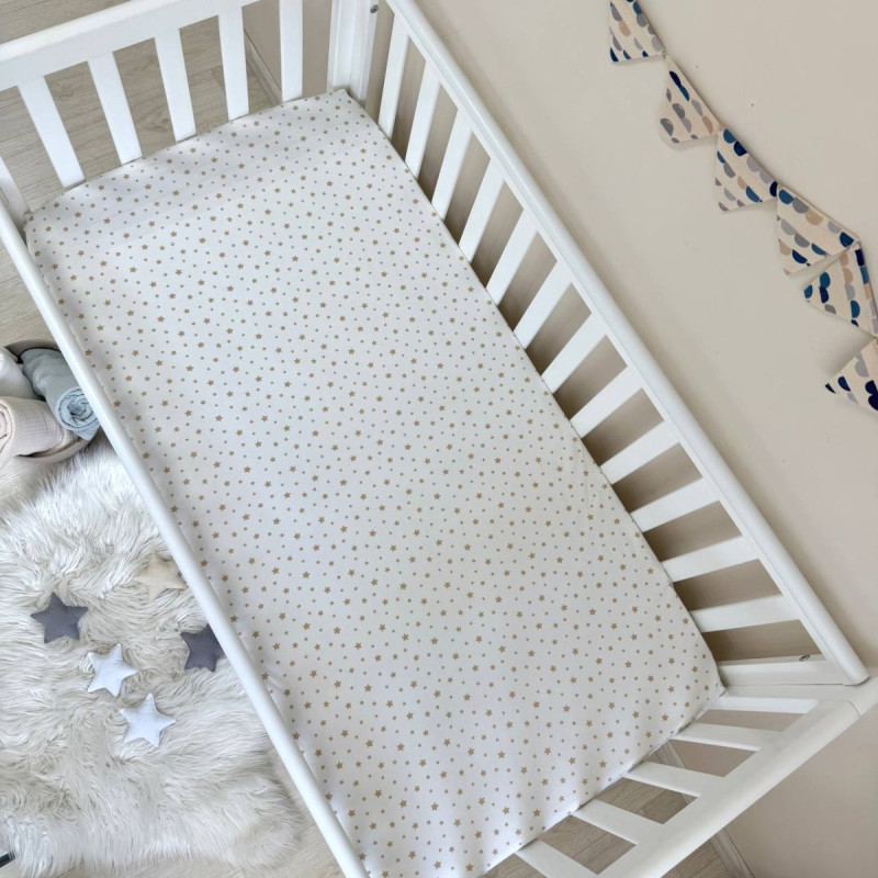 Постільна білизна Msonya Простирадло з малюнком бежевий 1700537