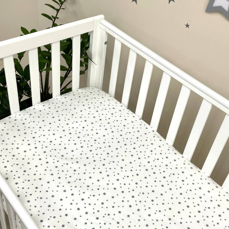 Постільна білизна Msonya Простирадло з малюнком сірий 1700634