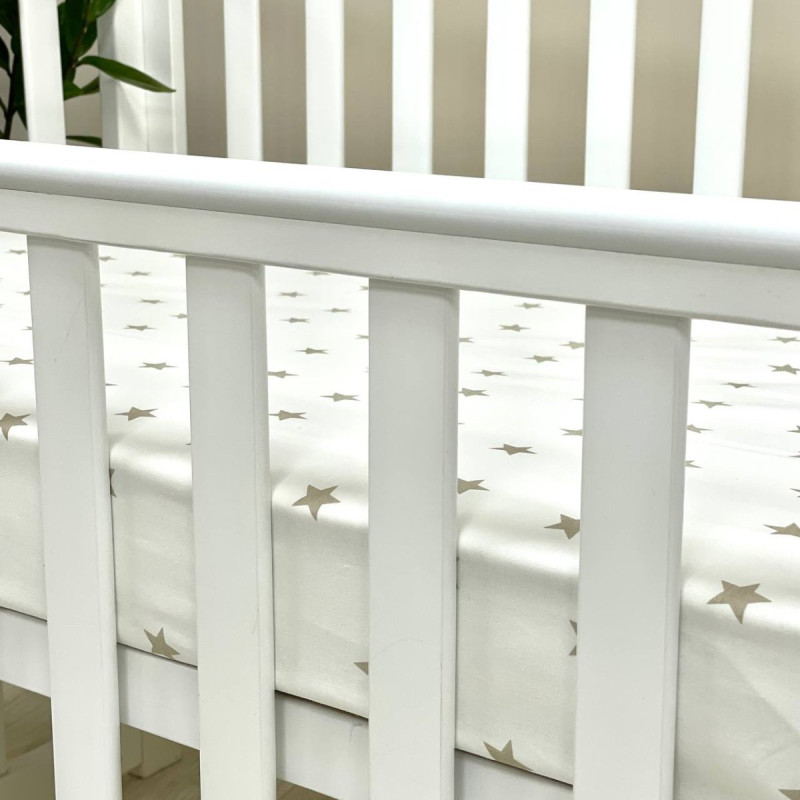 Постільна білизна Msonya Простирадло з малюнком бежевий 1700722