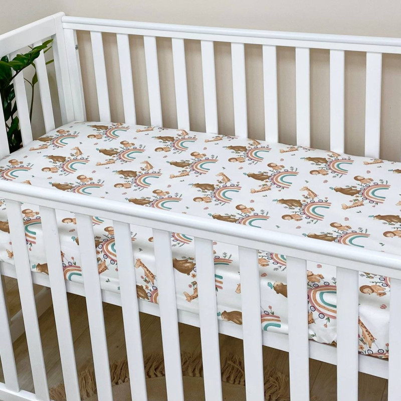 Постільна білизна Msonya Простирадло з малюнком мята 170082