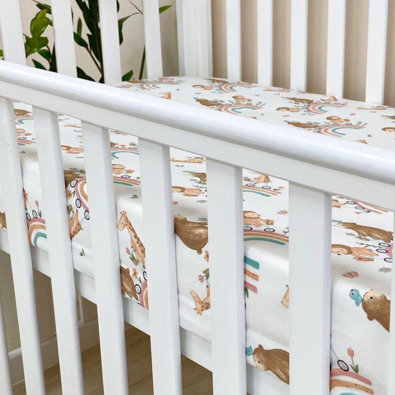 Постільна білизна Msonya Простирадло з малюнком мята 170082