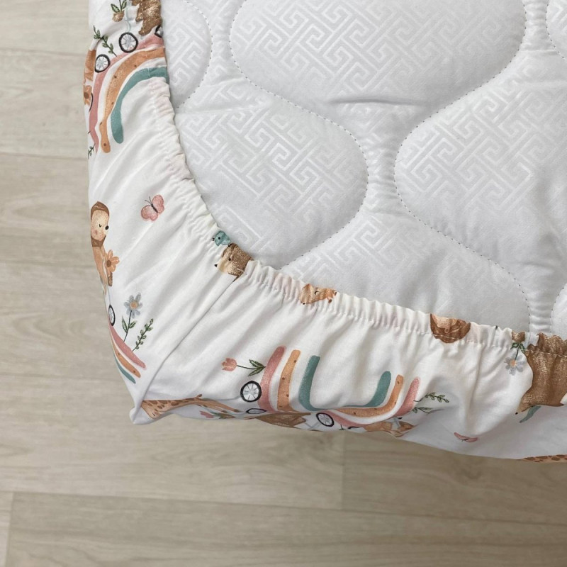 Постільна білизна Msonya Простирадло з малюнком мята 170082