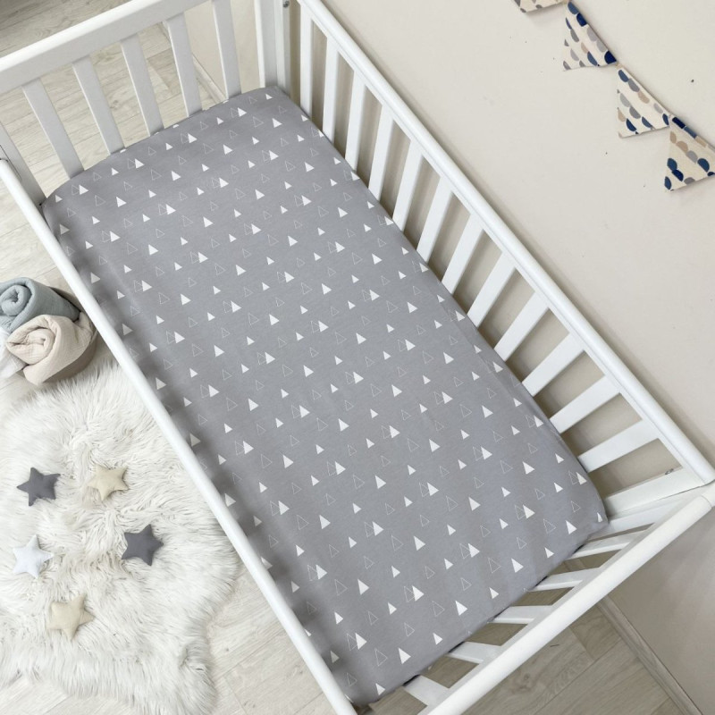 Постільна білизна Msonya Простирадло унісекс з малюнком сірий 1700827