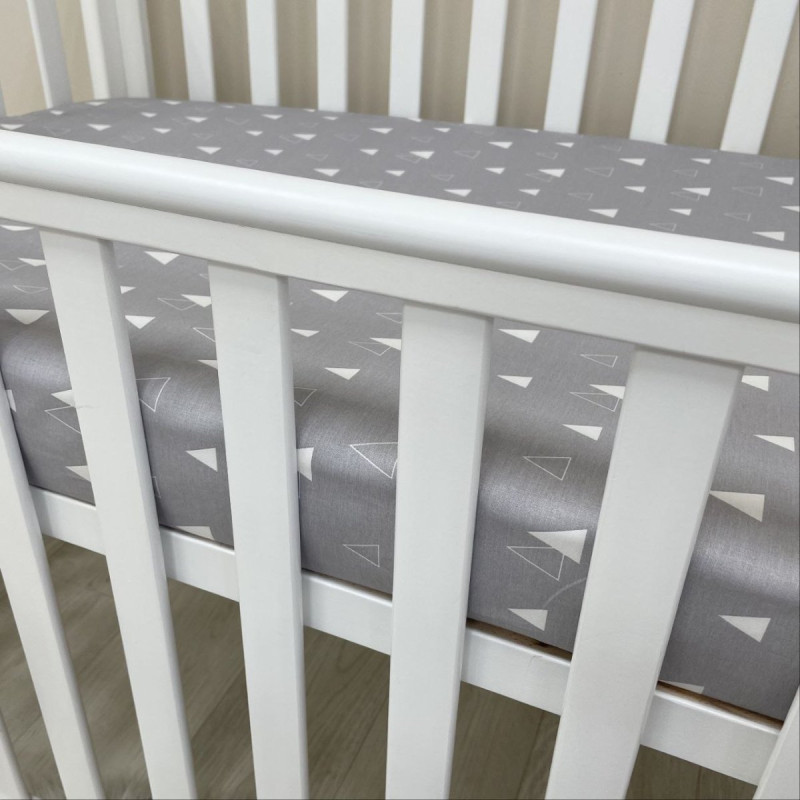 Постільна білизна Msonya Простирадло унісекс з малюнком сірий 1700827