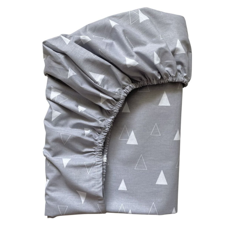 Постільна білизна Msonya Простирадло унісекс з малюнком сірий 1700827