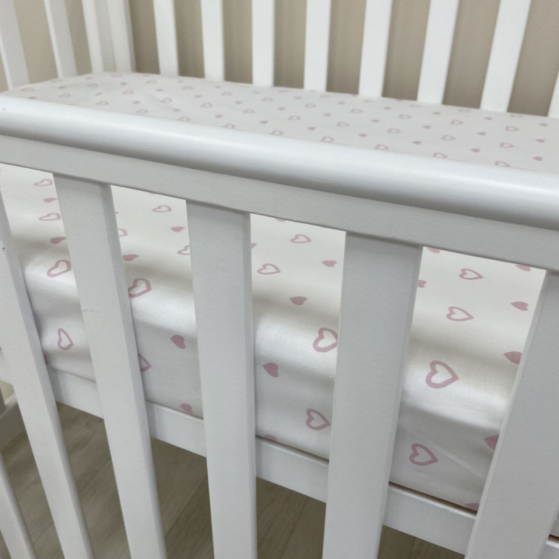 Постільна білизна Msonya Простирадло дівчина з малюнком пудра 1700828