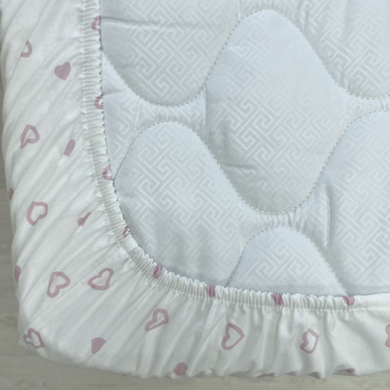 Постільна білизна Msonya Простирадло дівчина з малюнком пудра 1700828