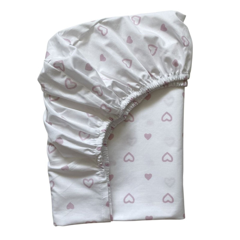 Постільна білизна Msonya Простирадло дівчина з малюнком пудра 1700828