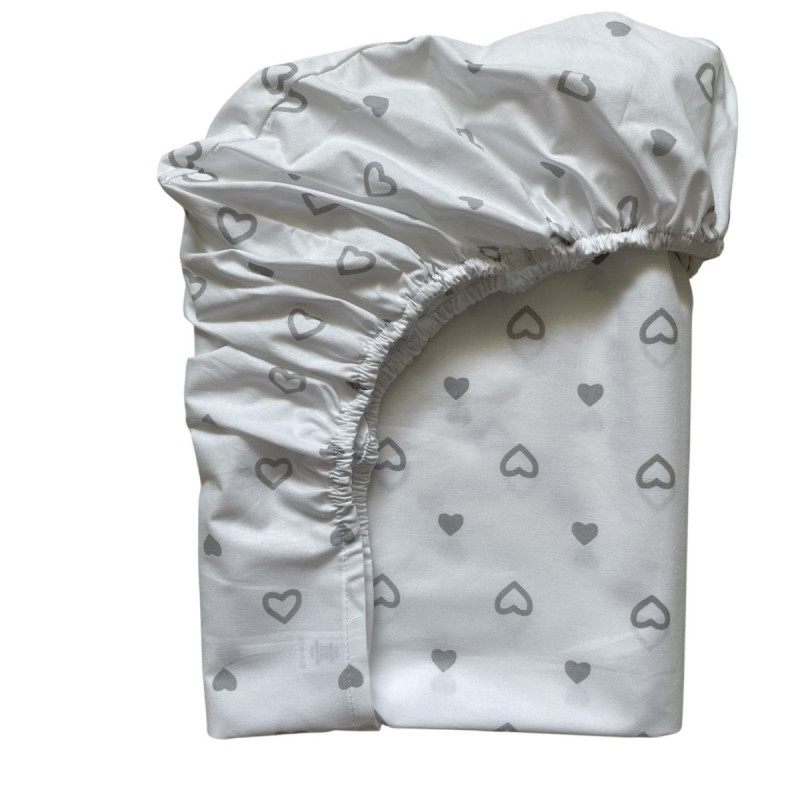 Постільна білизна Msonya Простирадло унісекс з малюнком сірий 1700829