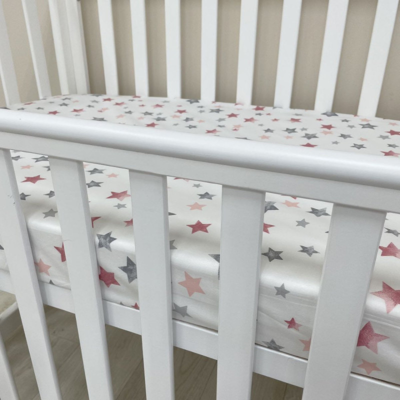 Постільна білизна Msonya Простирадло дівчина з малюнком пудра 1700832