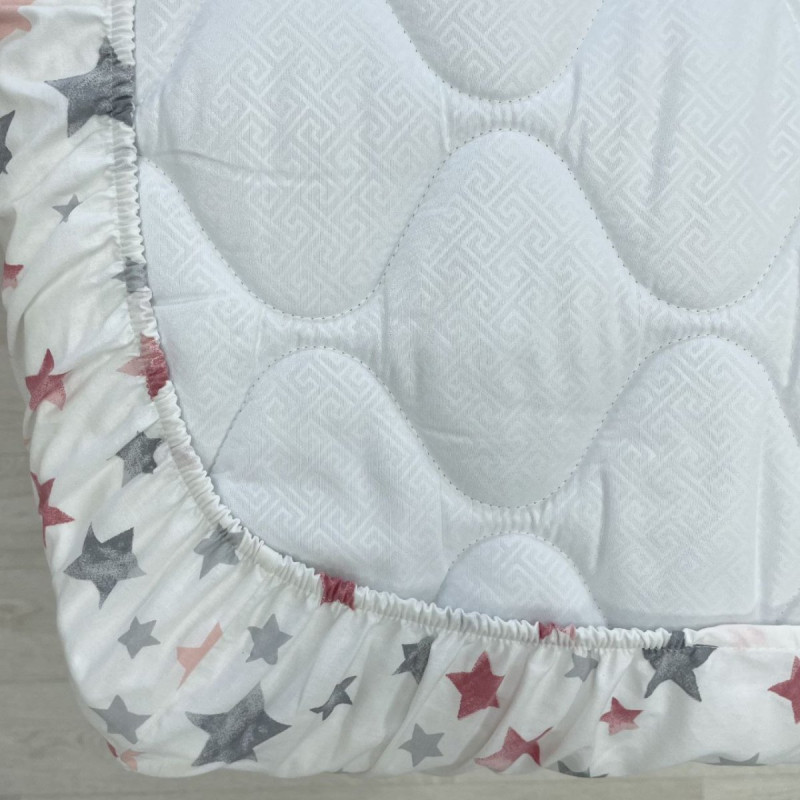 Постільна білизна Msonya Простирадло дівчина з малюнком пудра 1700832