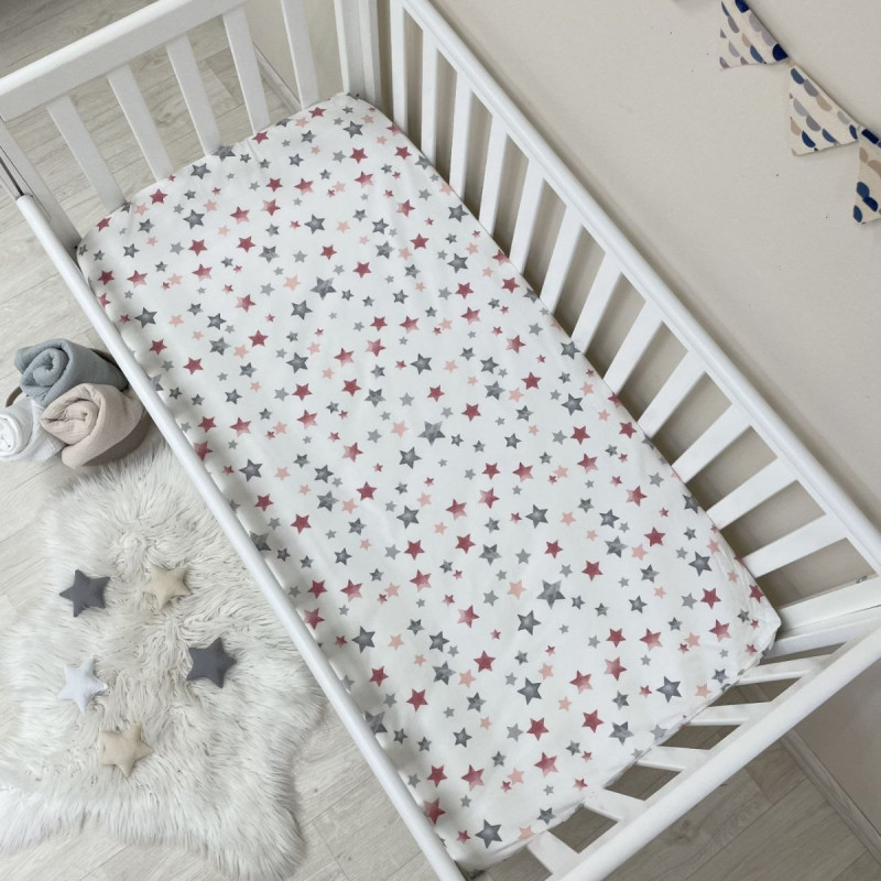 Постільна білизна Msonya Простирадло дівчина з малюнком пудра 1700832