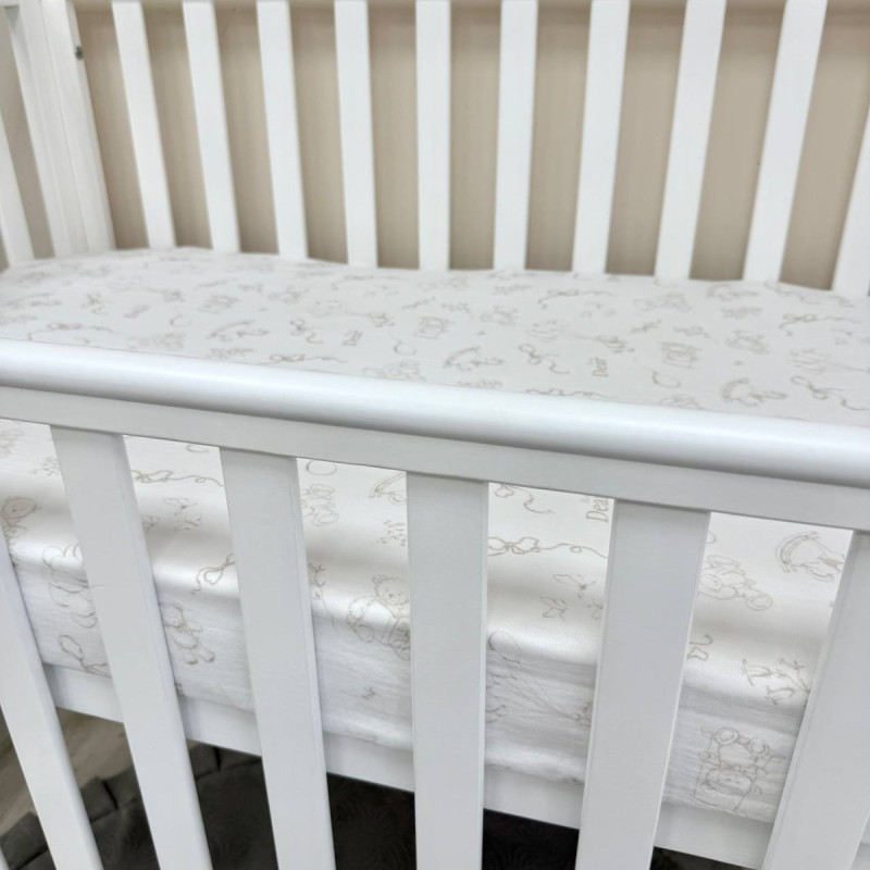 Постільна білизна Msonya Простирадло з малюнком бежевий 1716702